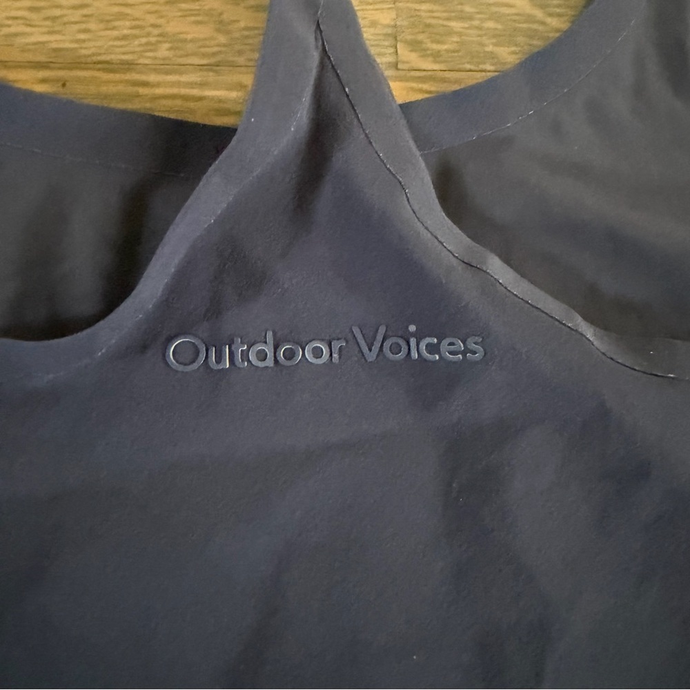 Outdoor Voices Mini Dress Dark Navy Blue The Exercise Dress EUC Small - Picture 12 of 13
